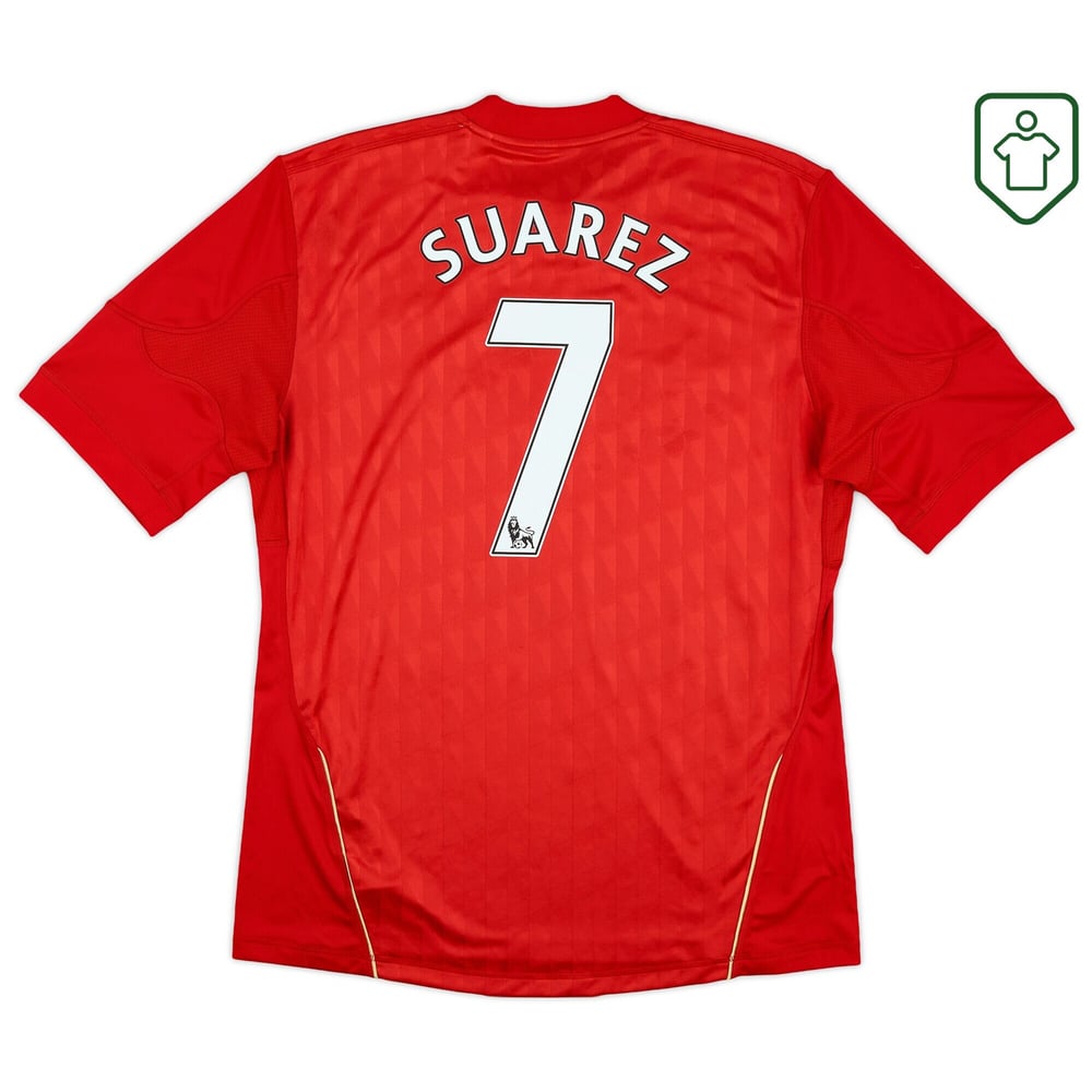 Camiseta retro local Liverpool 2012/13 Suarez #7