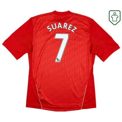 Camiseta retro local Liverpool 2012/13 Suarez #7
