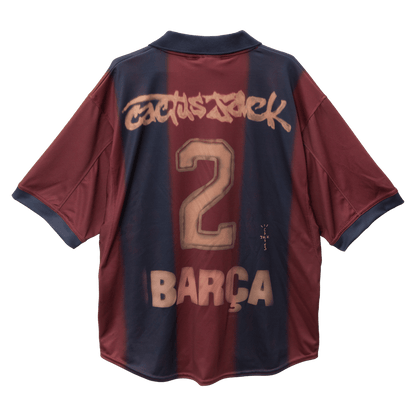 FC Barcelona X TRAVIS SCOTT Retro 2000/01 Home Esqueleto